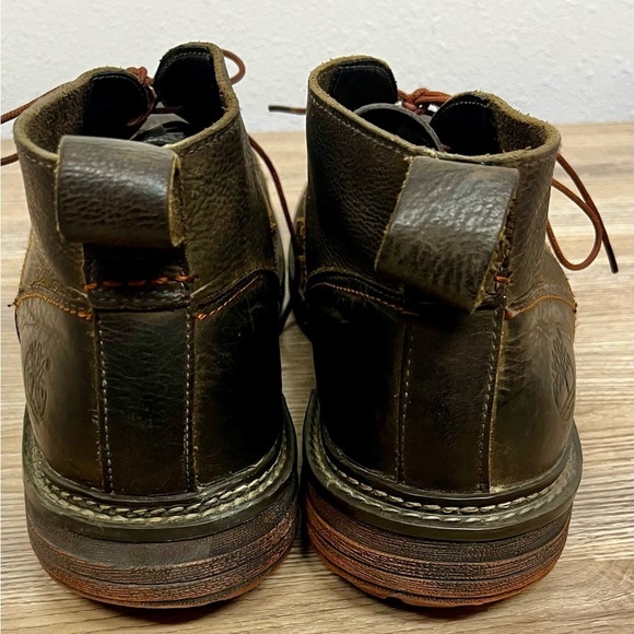 Timberland Tremont Earthkeepers Mens Sz 10 Brown Leather Hipster Soft Toe Boots